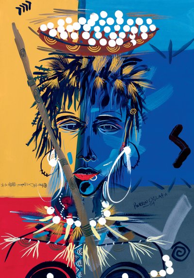 Bellezza Africana 1, 2004 da Oglafa Ebitari Perrin